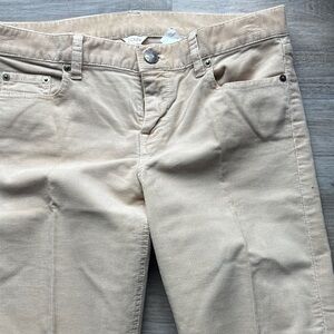Beige Corduroy Pants
